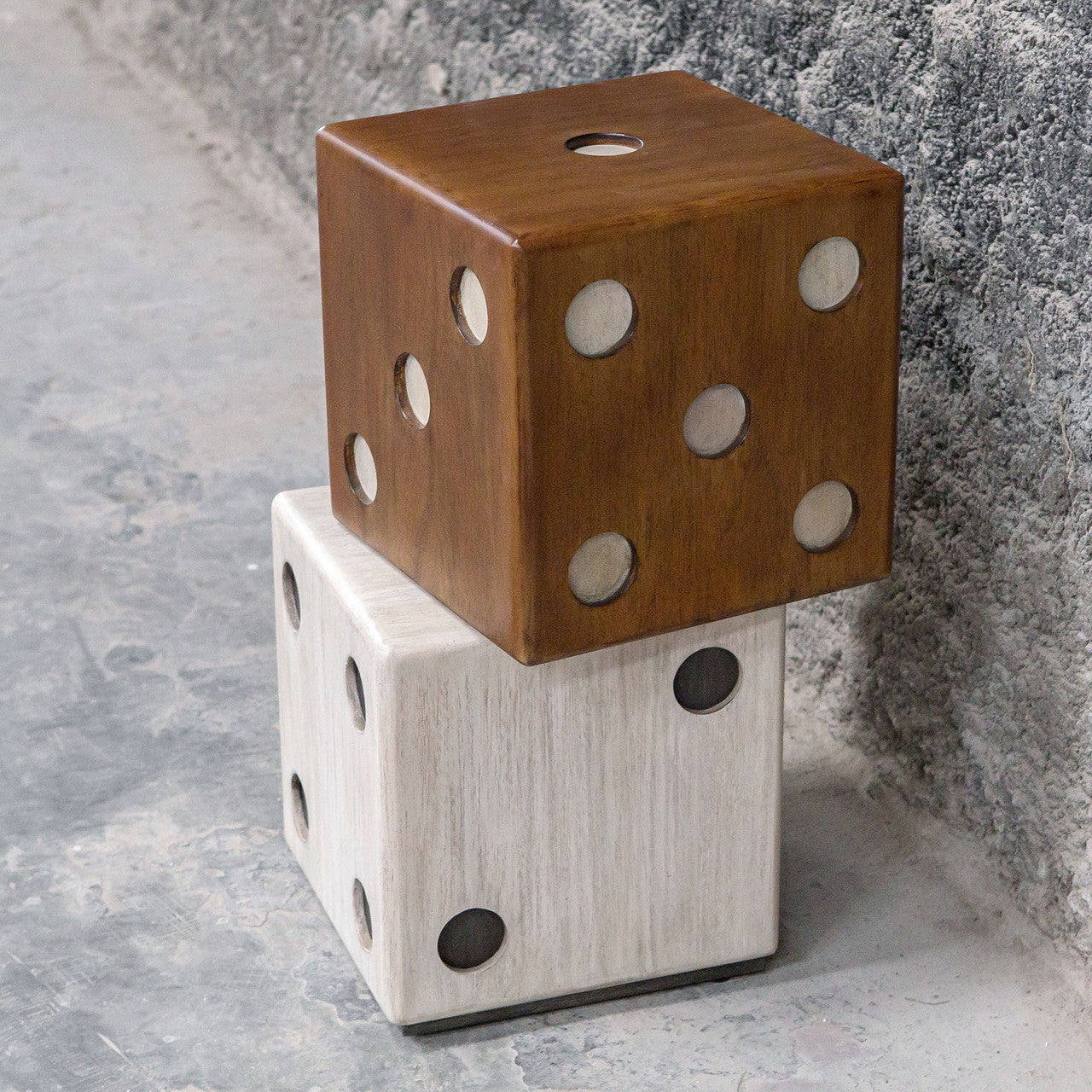 Uttermost Roll The Dice Accent Table 25485