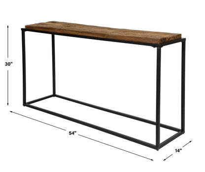 Uttermost Holston Salvaged Wood Console Table 25156