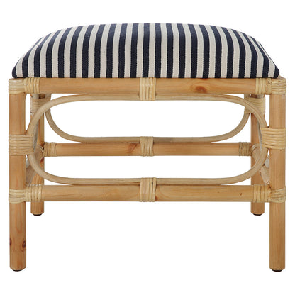 Uttermost Laguna Small Striped Bench 23666