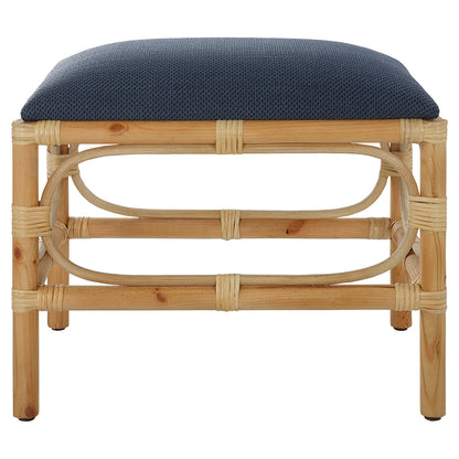 Uttermost Laguna Small Navy Bench 23667