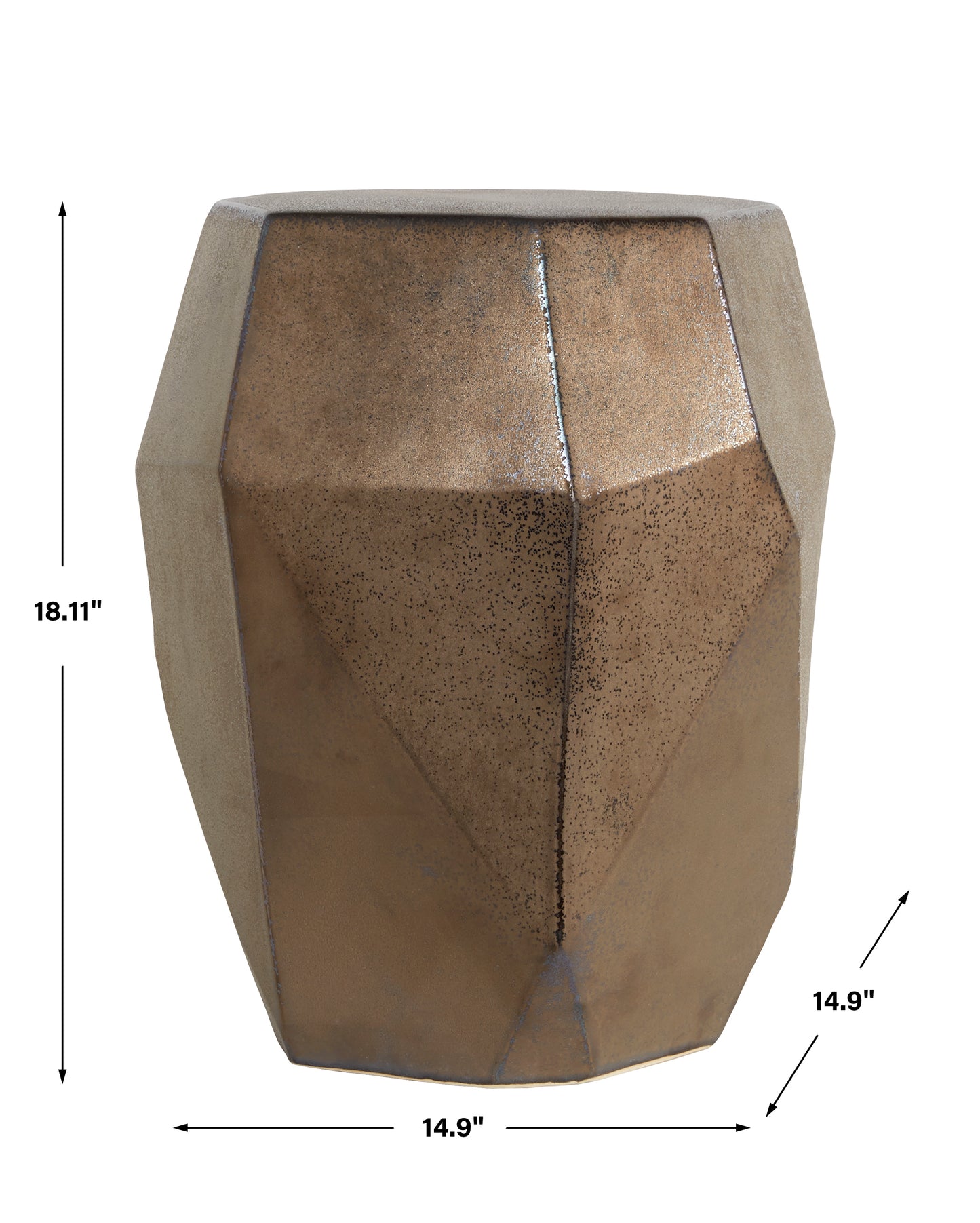 Uttermost Maquette Bronze Garden Stool 25184