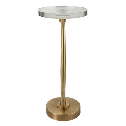 Uttermost Waveney Brass Drink Table 25227