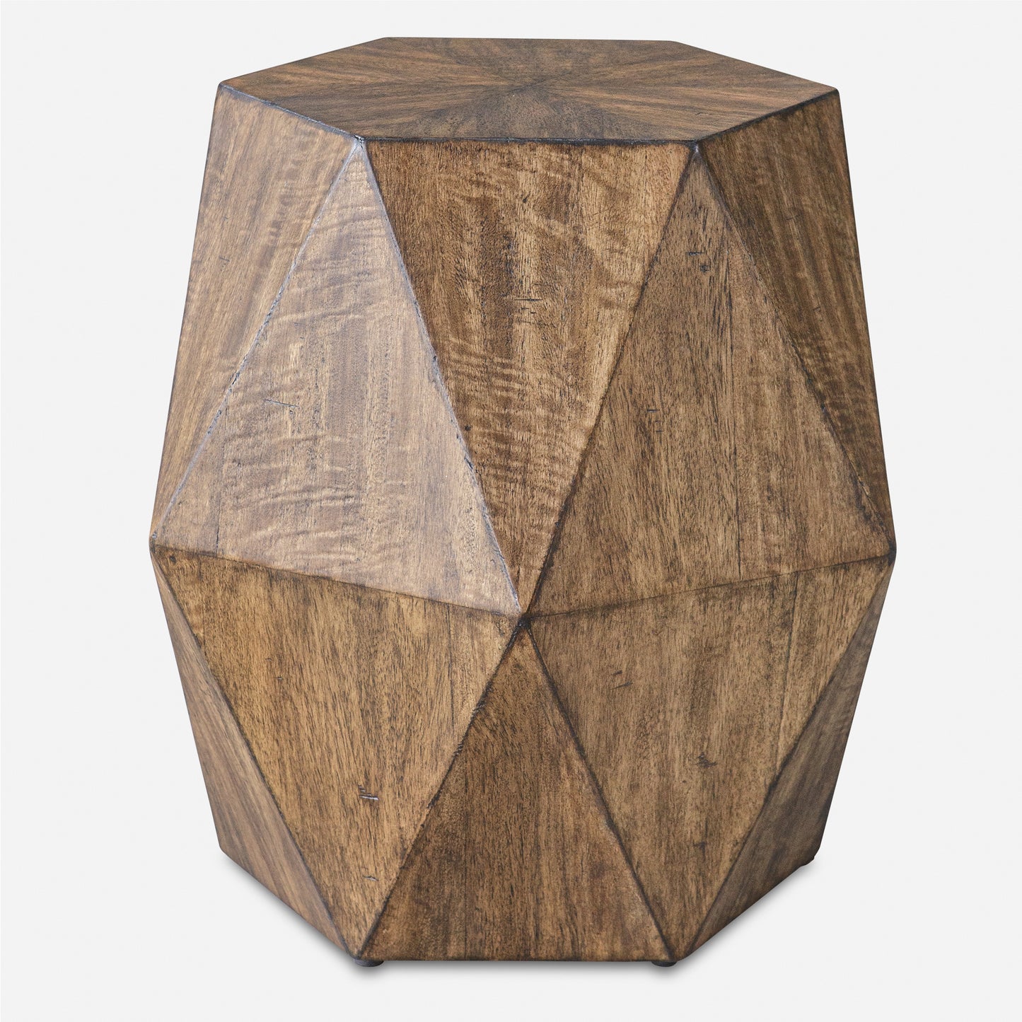 Uttermost Volker Honey Geometric Accent Table 25274