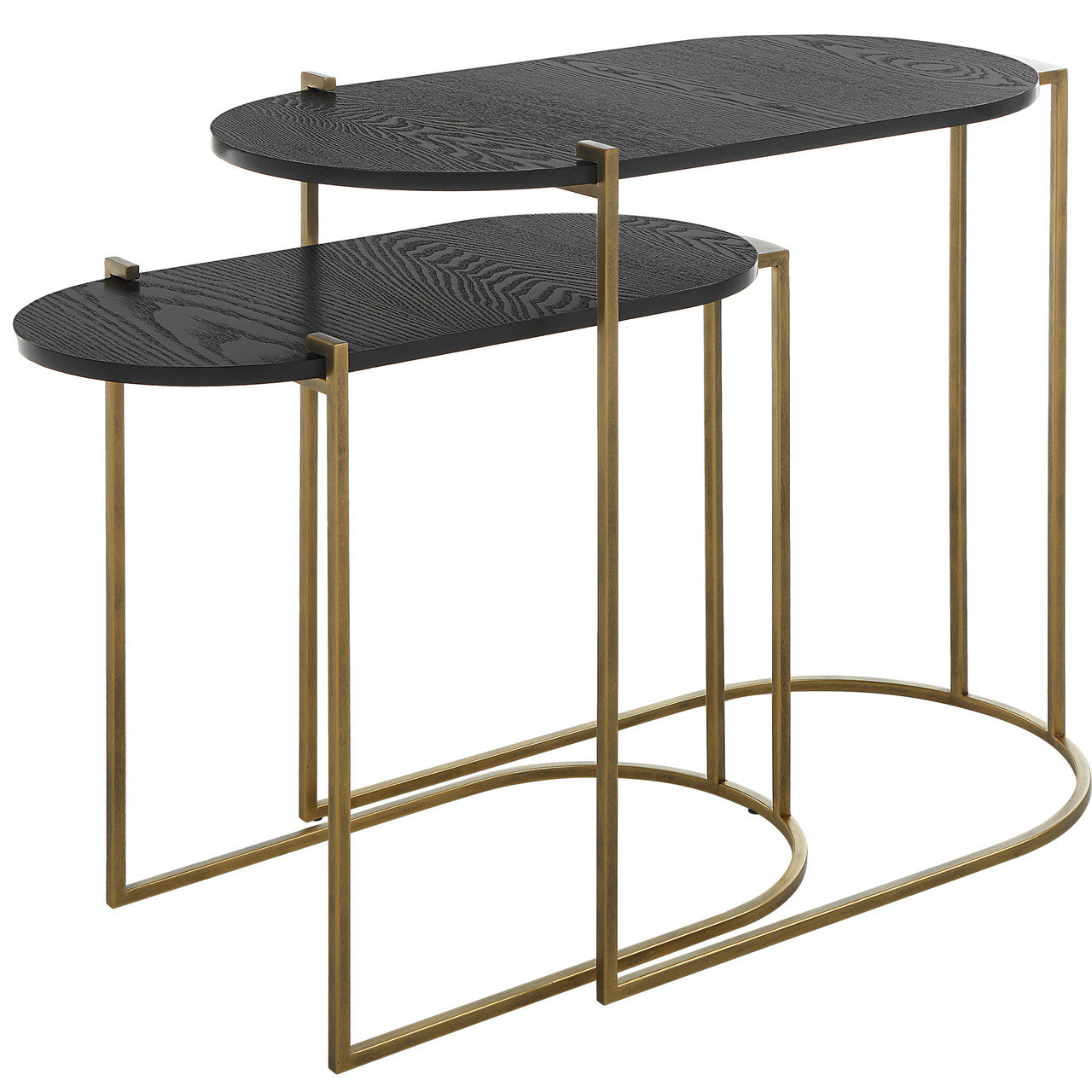 Uttermost Aztec Wood Nesting Tables, Set/2 22882