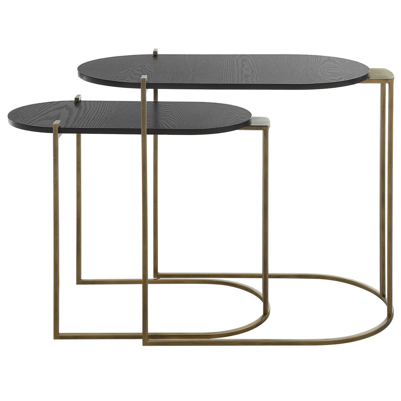 Uttermost Aztec Wood Nesting Tables, Set/2 22882