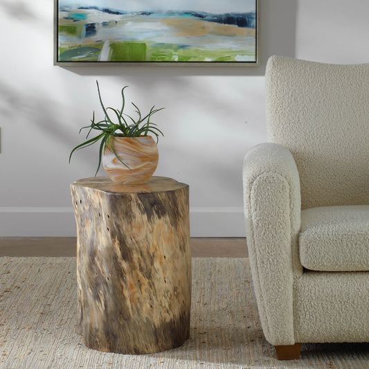 Uttermost Habitat Natural Accent Stool 22953