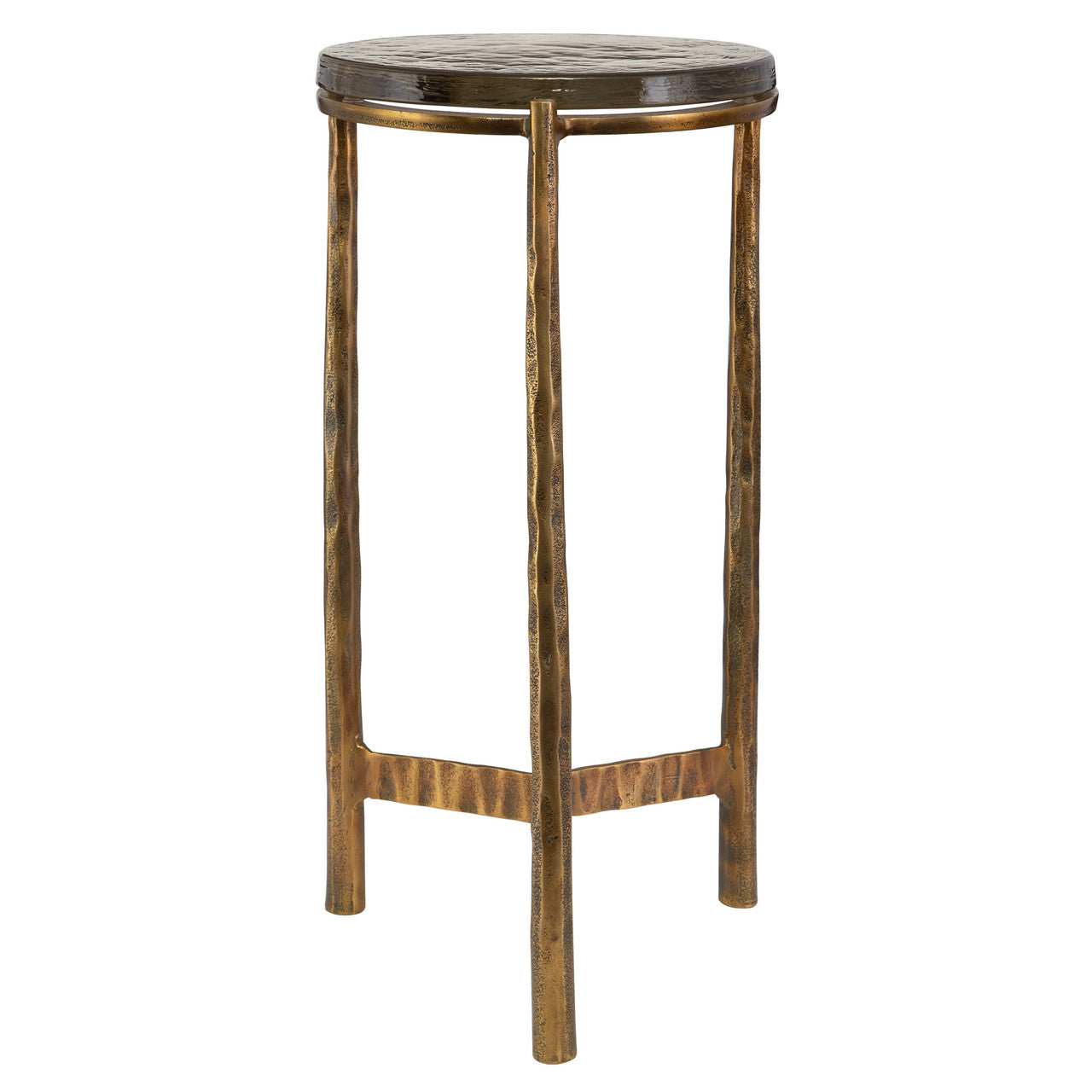 Uttermost Eternity Brass Accent Table 22978