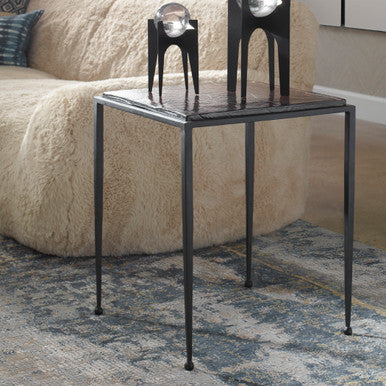 Uttermost Wavelet Iron Side Table 22979