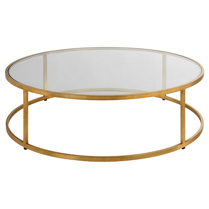 Uttermost Radius Modern Circular Coffee Table 22971