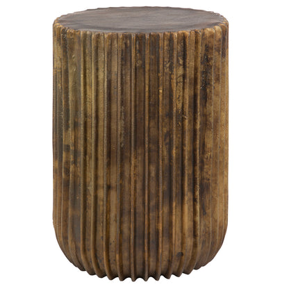 Uttermost Peaks And Valleys Gold Accent Table 22993