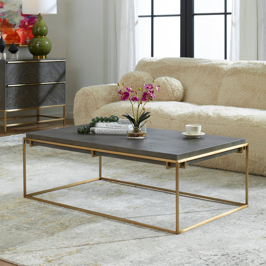 Uttermost Surround Sark Walnut Coffee Table 22975