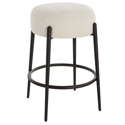 Uttermost Arles Plush Counter Stool 23783