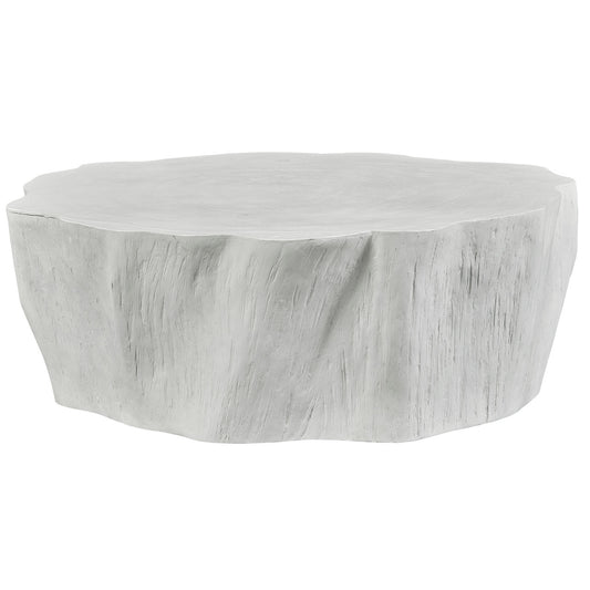 Uttermost Woods Edge White Coffee Table 24432