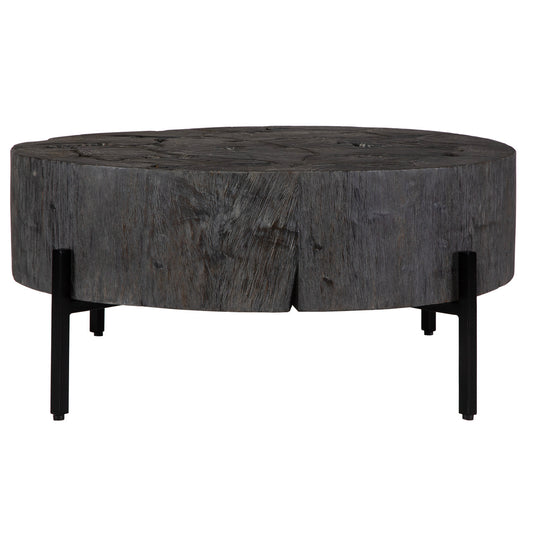 Uttermost Adjoin Rustic Black Coffee Table 24462