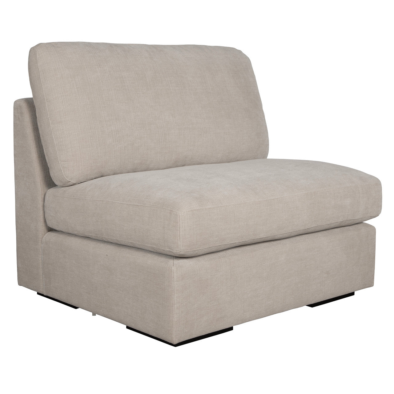 Uttermost Refuge Armless Sand Sofa  23852-A