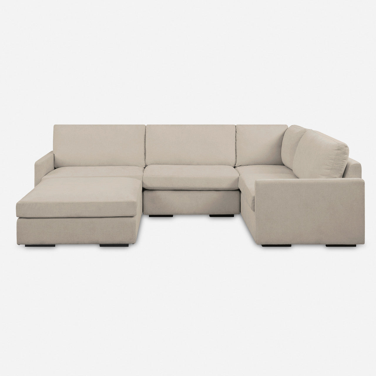 Uttermost Refuge Armless Sand Sofa  23852-A