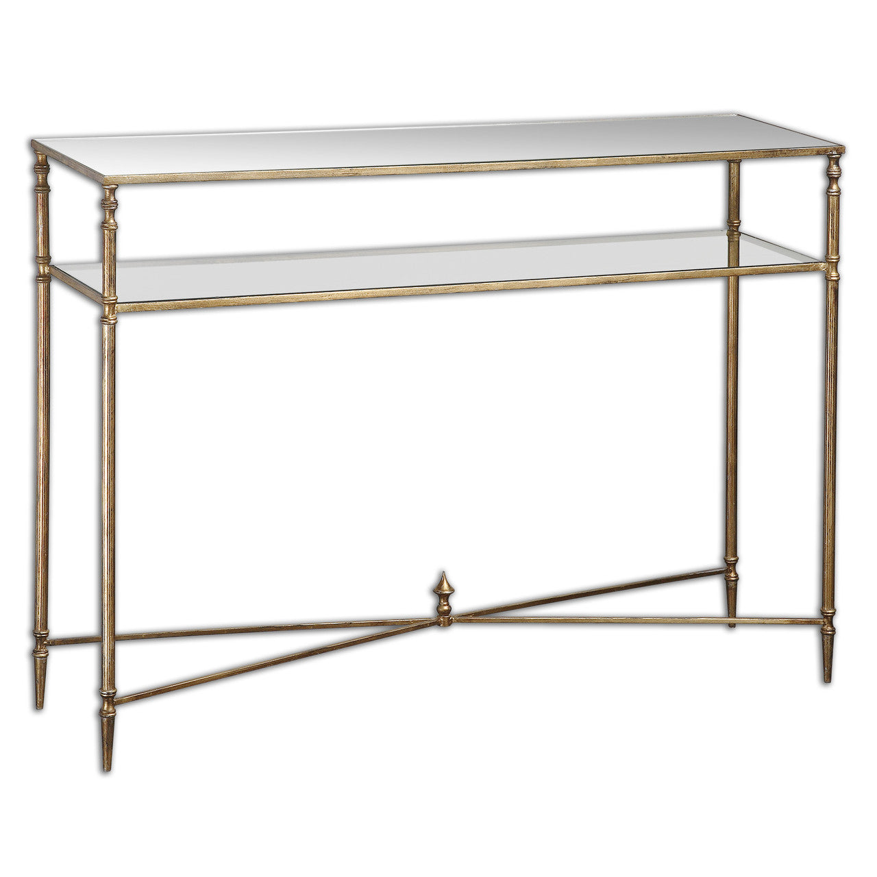 Uttermost Henzler Mirrored Glass Console Table 24278