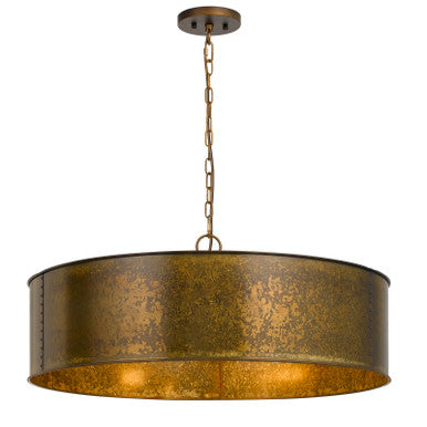 CAL Lighting Rochefort Metal 5 Light Chandelier Distress Gold FX-3637-5