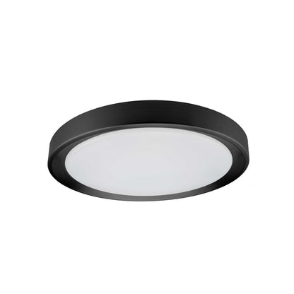 Dainolite 24W Flushmount Sandy Black with White Diffuser FYN-1224LEDFH-SB