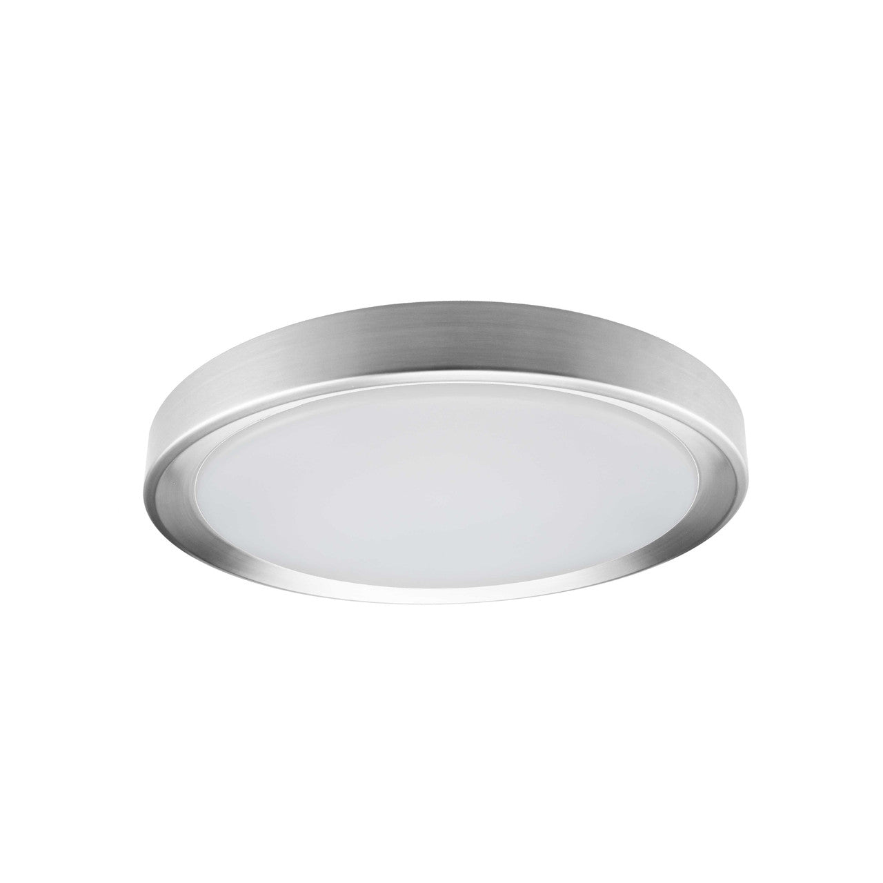 Dainolite 24W Flushmount Satin Chrome with White Diffuser FYN-1224LEDFH-SC