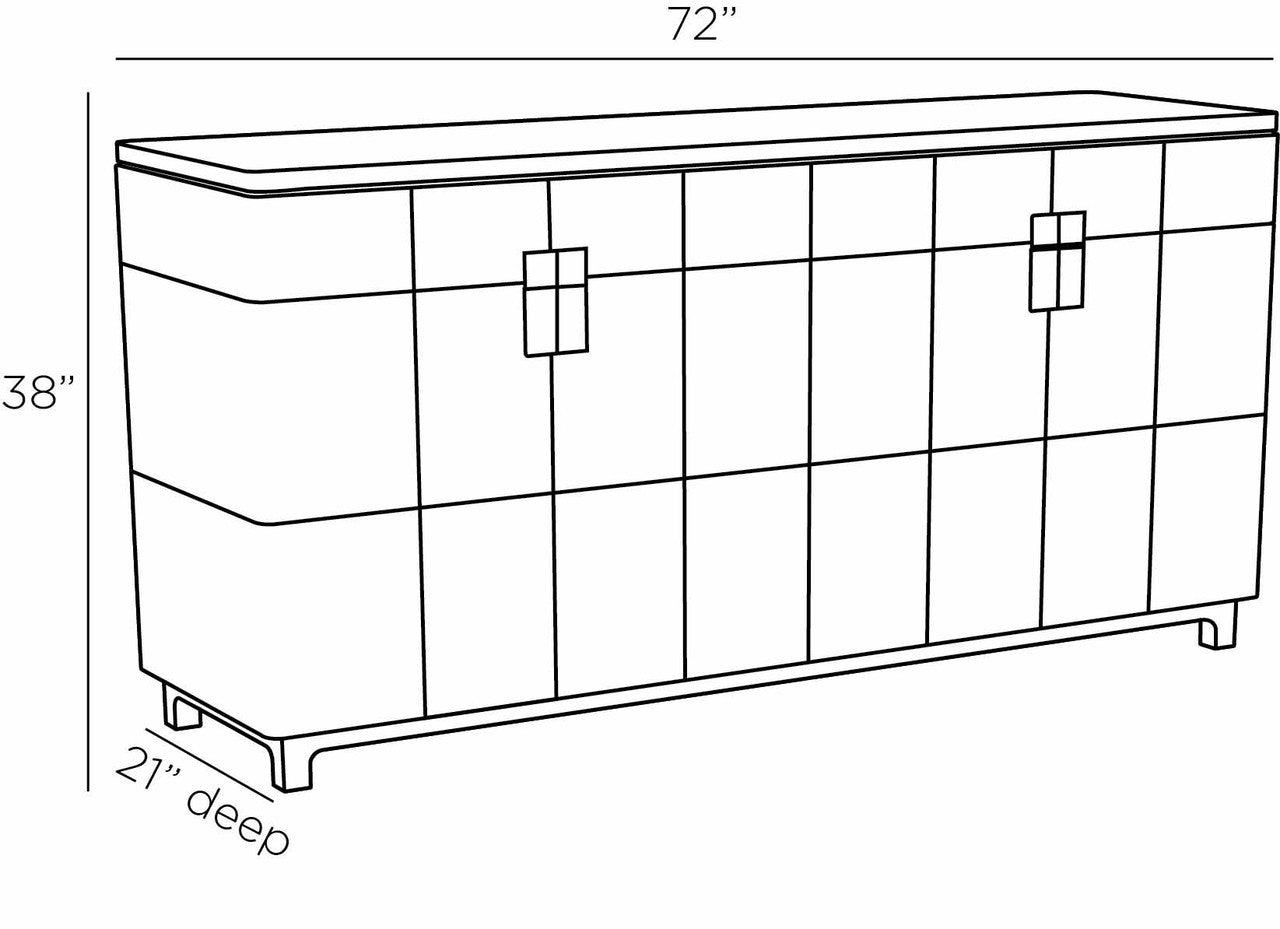 Arteriors Home Braelyn Credenza FZI02