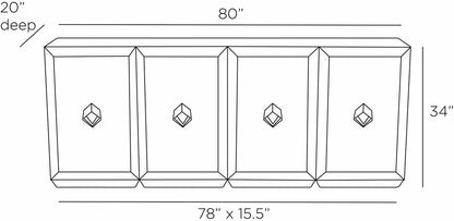 Arteriors Home Torresdale Credenza FZS02