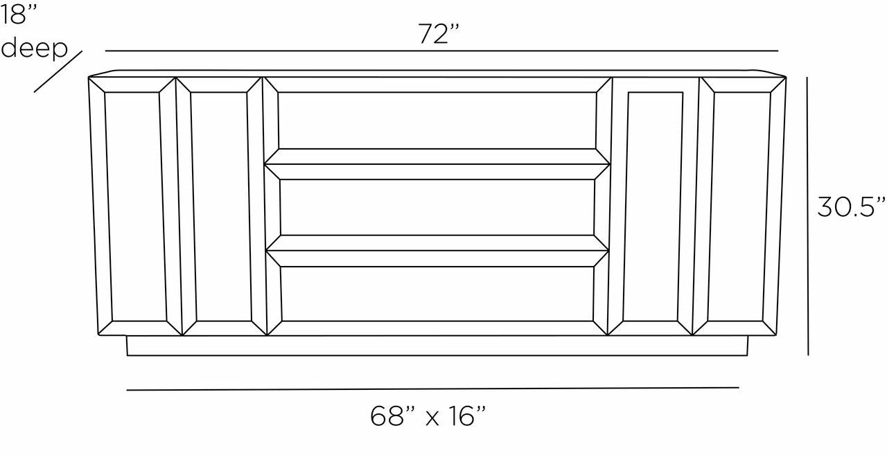 Arteriors Home Vernier Credenza FZS03