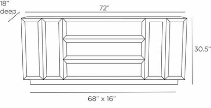 Arteriors Home Vernier Credenza FZS03