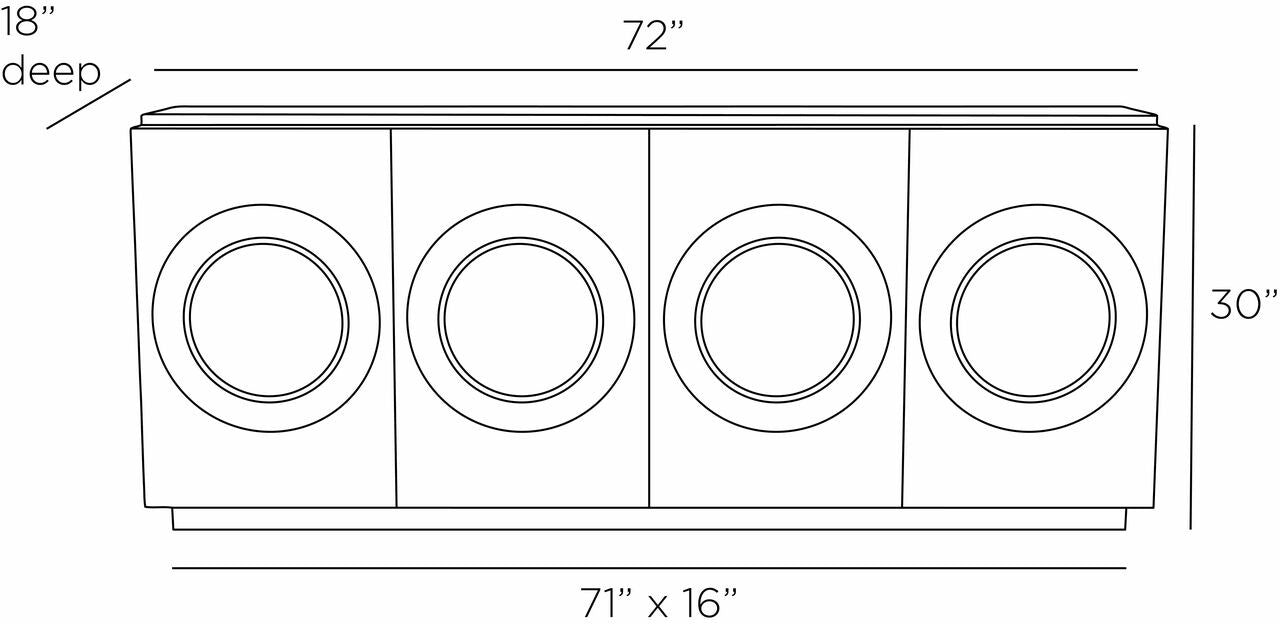 Arteriors Home Tudor Credenza FZS04