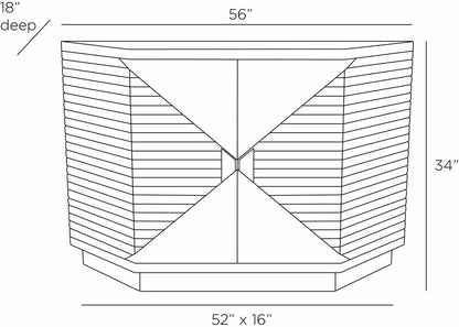 Arteriors Home Vector Credenza FZS05