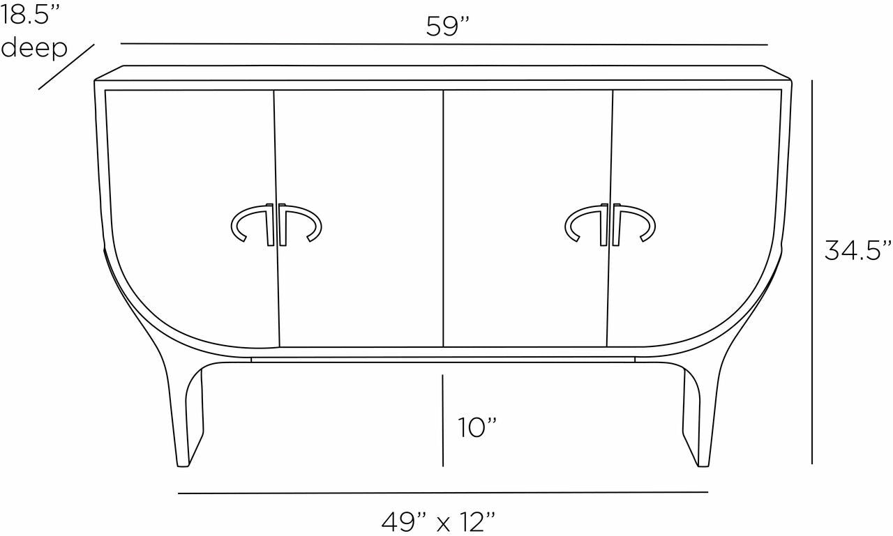 Arteriors Home Valentina Credenza FZS06