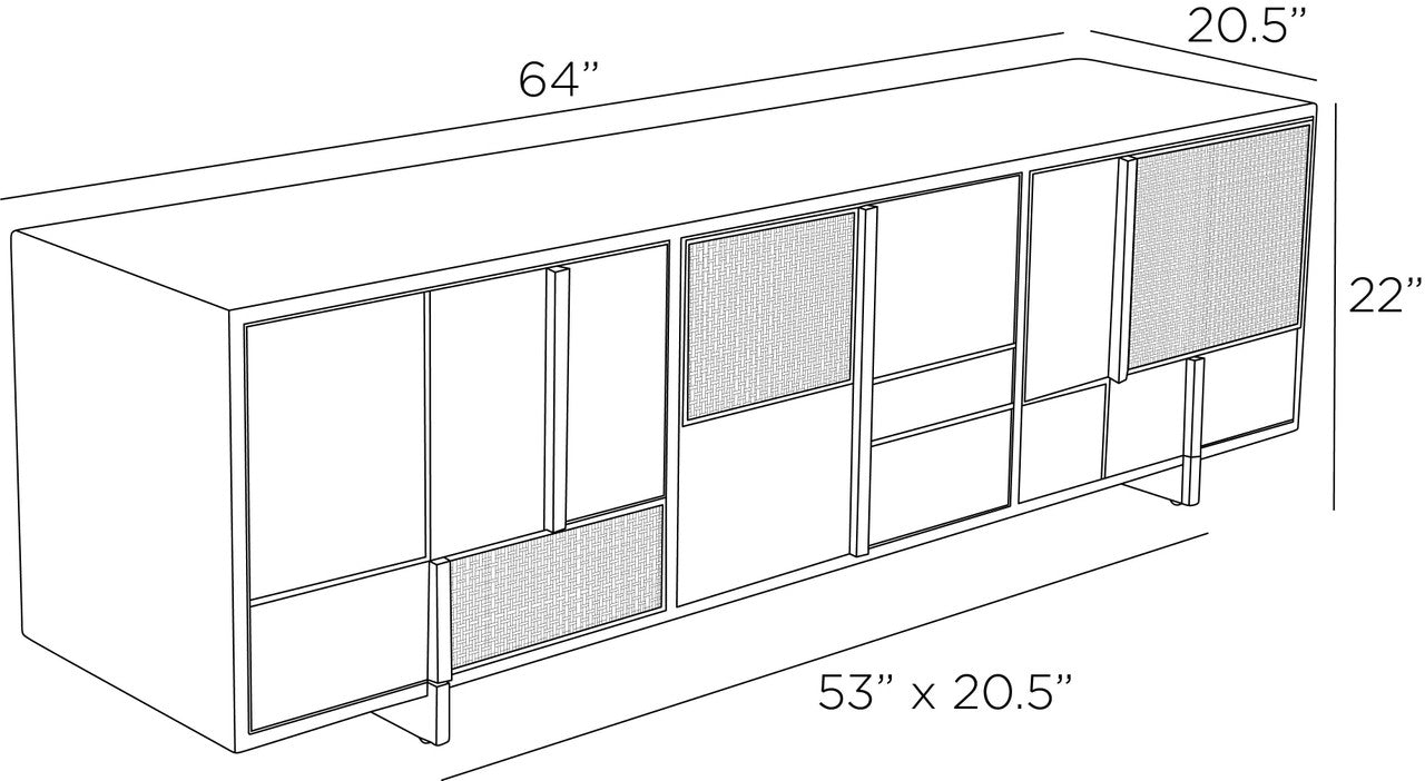 Arteriors Home Demi Credenza FZS11