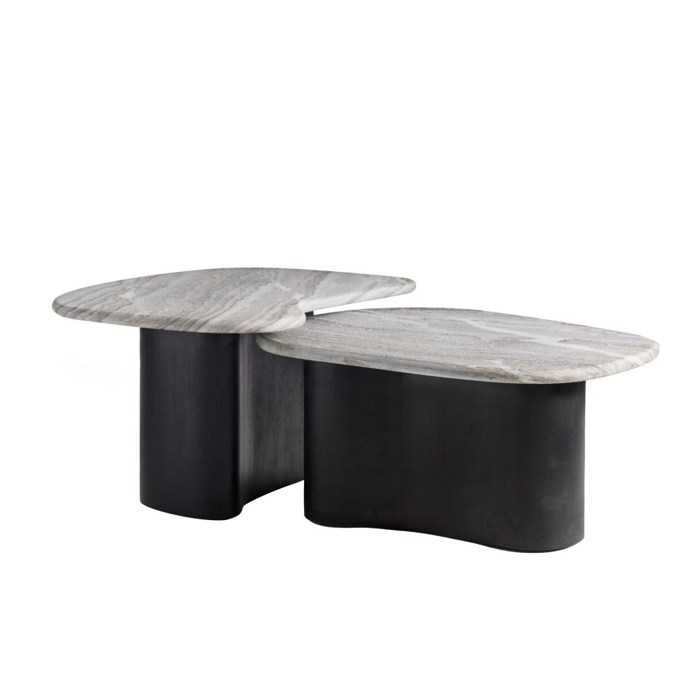 Arteriors Home The Workshop Collection Melt Coffee Tables, Set of 2 GAFCI01