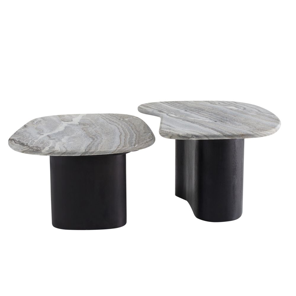 Arteriors Home The Workshop Collection Melt Coffee Tables, Set of 2 GAFCI01