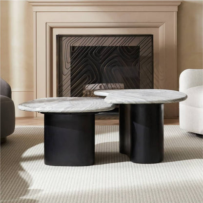 Arteriors Home The Workshop Collection Melt Coffee Tables, Set of 2 GAFCI01