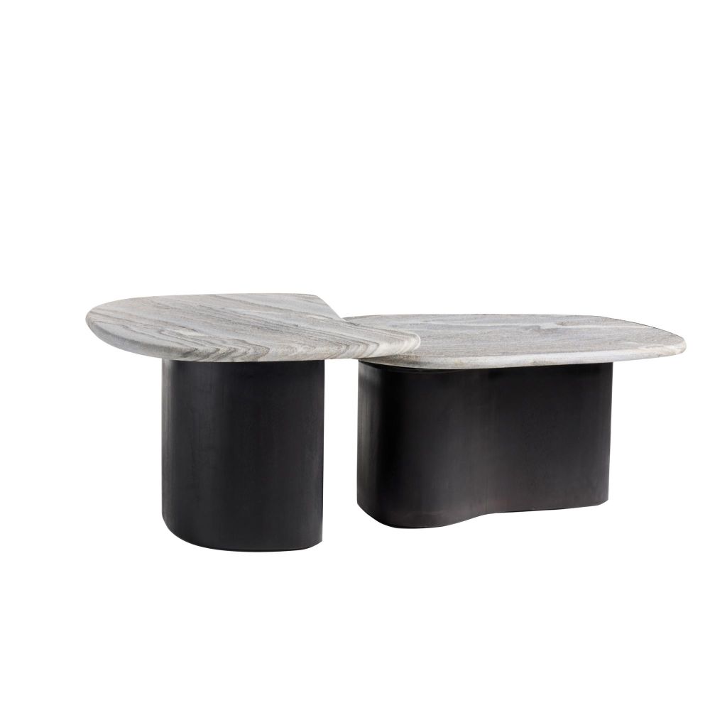 Arteriors Home The Workshop Collection Melt Coffee Tables, Set of 2 GAFCI01