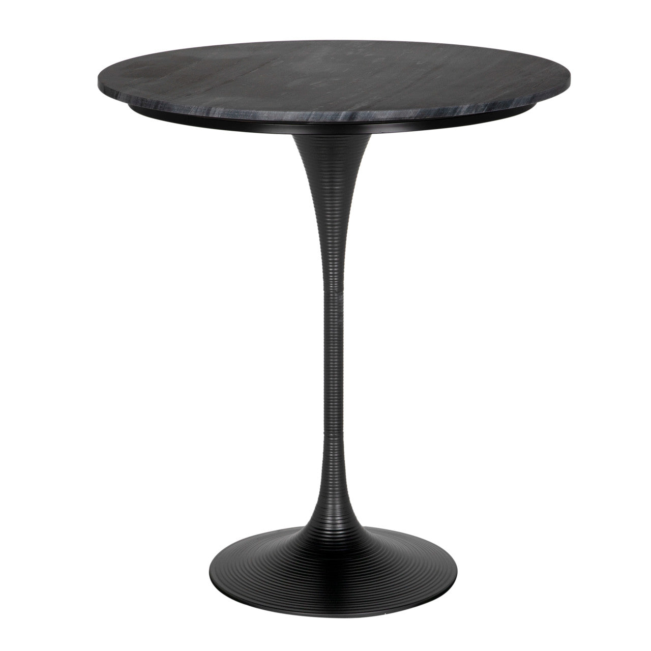 Noir Joni Bar Table, Matte Black in Matte Black GBAR006MTB-36