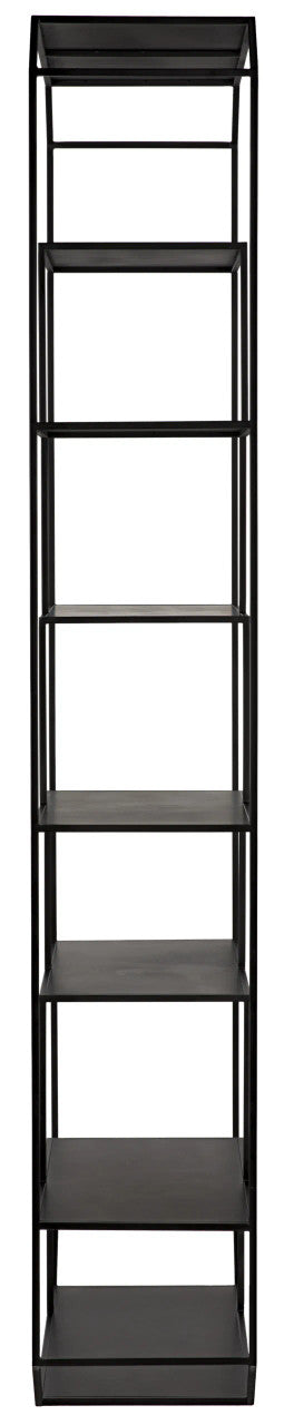 Noir Marquise Bookcase in Matte Black GBCS218MTB