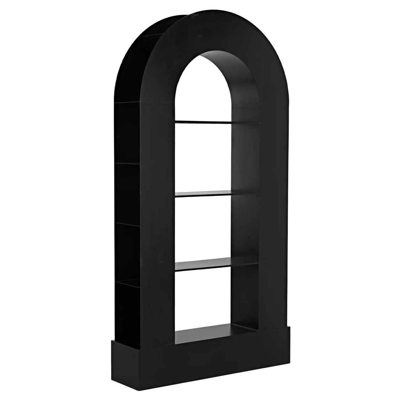 Noir Triumph Bookcase in Matte Black GBCS229MTB