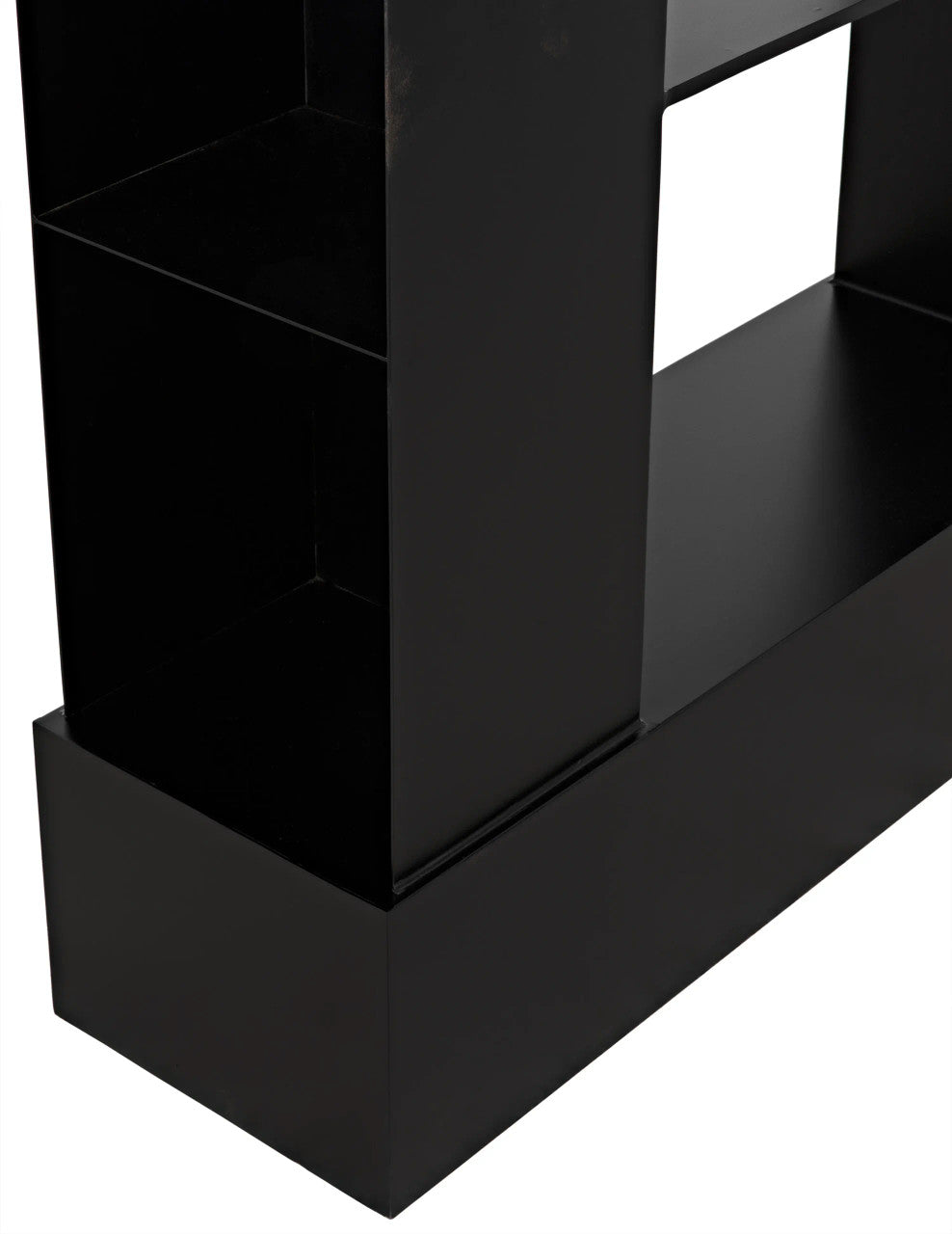 Noir Triumph Bookcase in Matte Black GBCS229MTB