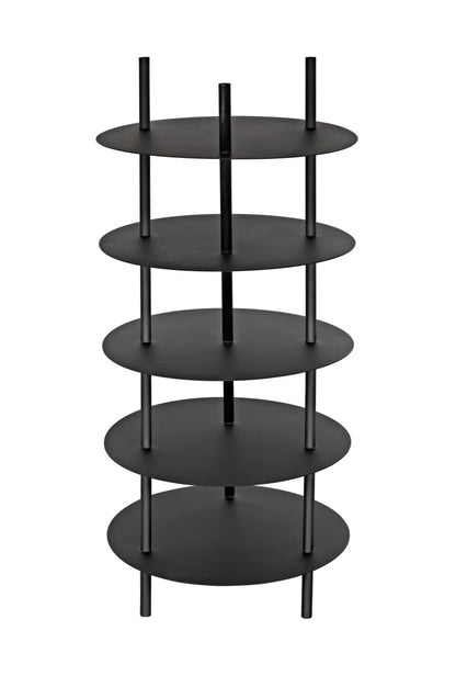 Noir Gautama Shelf in Matte Black GBCS242MTB