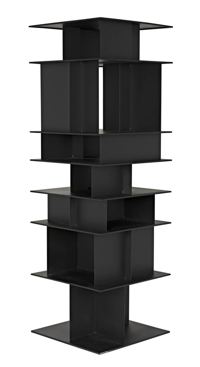 Noir Pisa Shelf in Matte Black GBCS245MTB