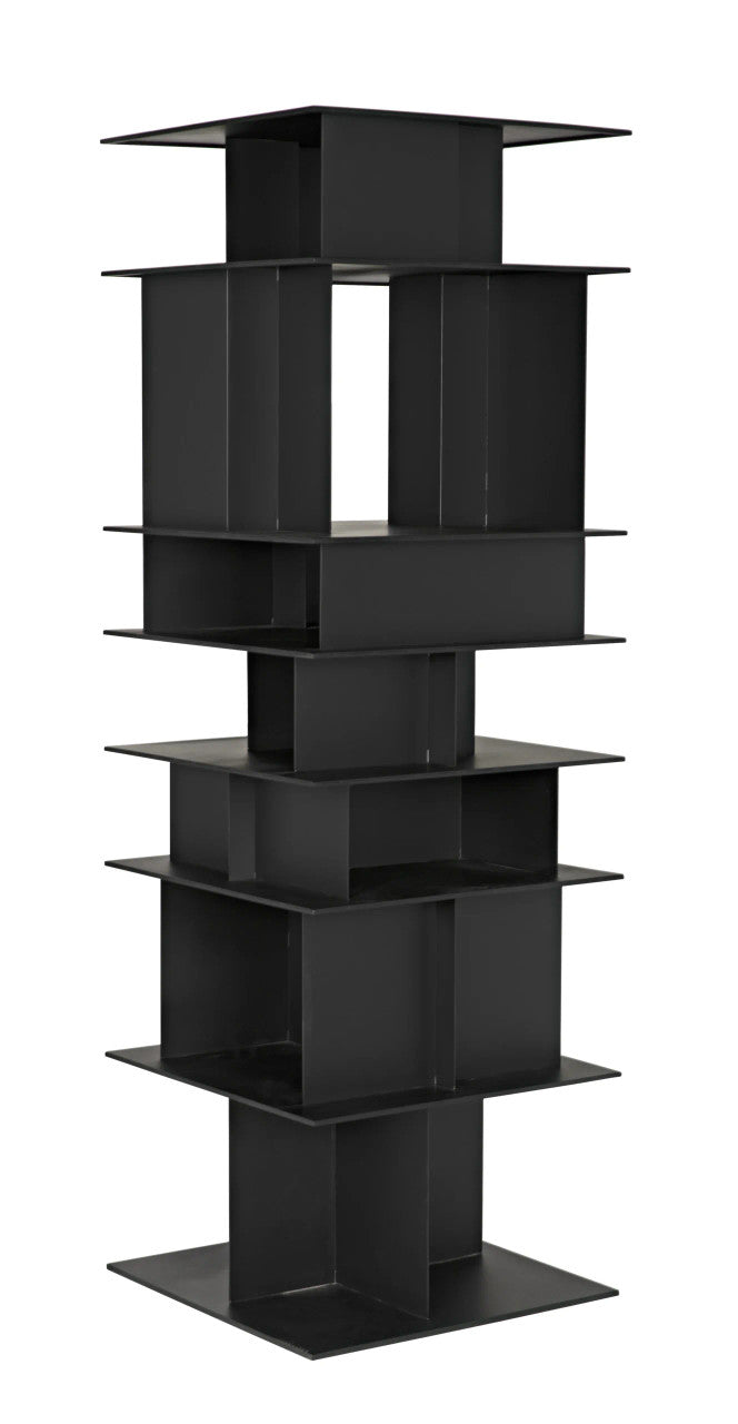 Noir Pisa Shelf in Matte Black GBCS245MTB