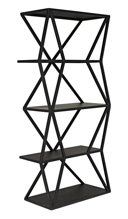 Noir Sutro Shelf in Matte Black GBCS246MTB