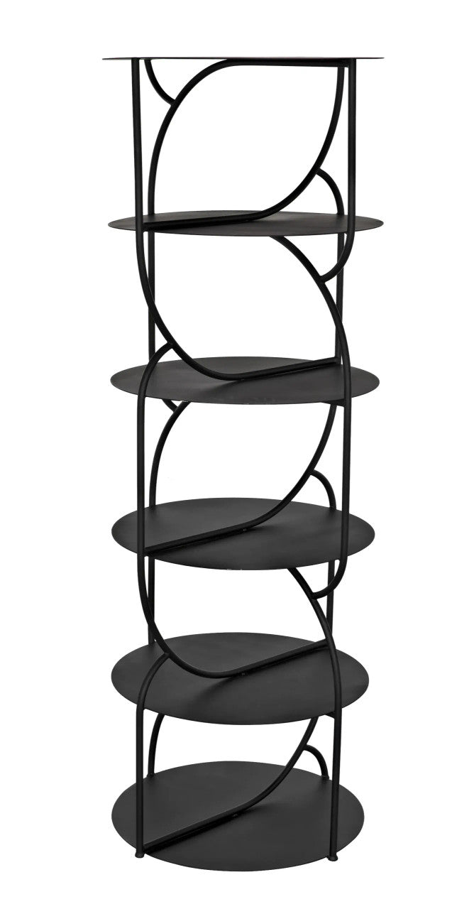 Noir Rain Shelf in Matte Black GBCS247MTB