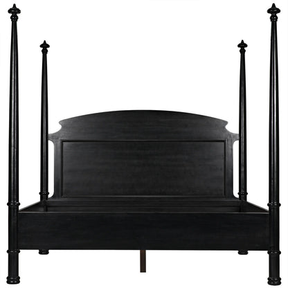 Noir New Douglas Bed in Hand Rubbed Black GBED116EKHB-NEW