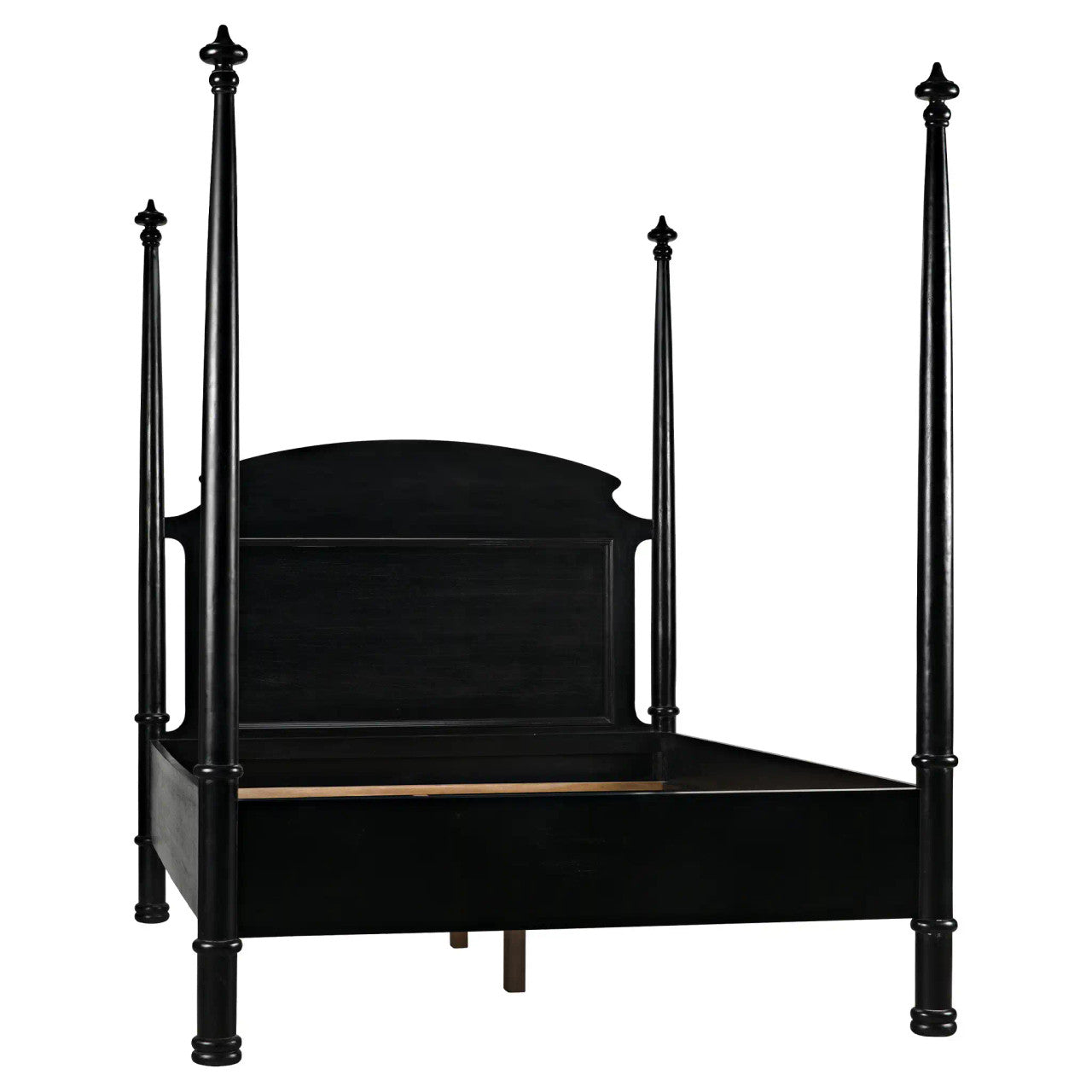 Noir New Douglas Bed in Hand Rubbed Black GBED116QHB-NEW