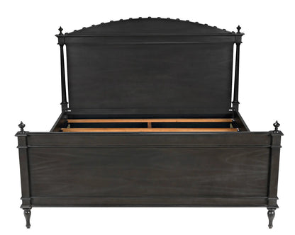 Noir Owen Bed in Pale GBED123EKP