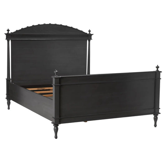 Noir Owen Bed in Pale GBED123QP