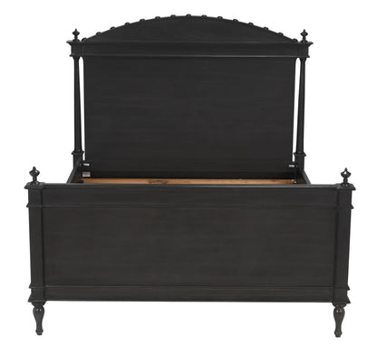 Noir Owen Bed in Pale GBED123QP